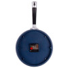 Часы настенные сковорода 25х43см, корпус синий с черным "Рубин" 2543-003