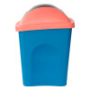 Ведро для мусора с клапаном, цветное (24 л)