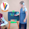 Доска знаний-мольберт односторонний М/О2 (оранжевый)