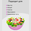 Прозрачная миска с узором 3,5 л (Микс)