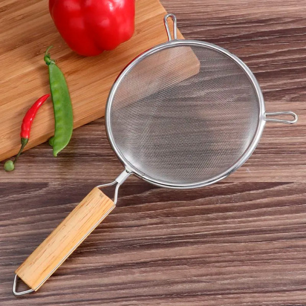 Сито с дерев.ручкой, M Сито с дерев.ручкой, M