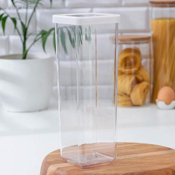 МП1294 Ёмкость для сыпучих продуктов СТЕП 1,9 л (Белый) МП1294 Ёмкость для сыпучих продуктов СТЕП 1,9 л (Белый)