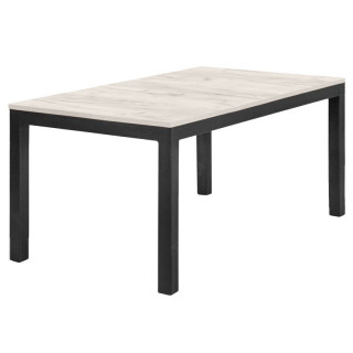 Стол журнальный Классик Б (996х546 столешница 16 мм цв.Люкс) Дуб крафт белый