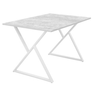 Стол Миссони (1200х800 столешница 16 мм Люкс) Цемент светлый Стол Миссони (1200х800 столешница 16 мм Люкс) Цемент светлый