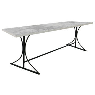 Стол "Хариет" 1800х800 (бетон светлый)