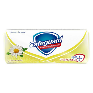 Мыло твердое SAFEGUARD "Аромат Ромашки" 90г