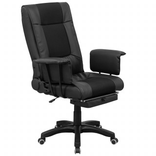Кресло "Максимус" (кзам АОД крест.пл.d416/670-1/680/700 м/п, ДДС, кол JL) Чёрный
