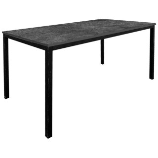 Стол прямой каркас тр.40*40 (1800*800 столешница 16 мм цв. Люкс) бетон темный Стол прямой каркас тр.40*40 (1800*800 столешница 16 мм цв. Люкс) бетон темный