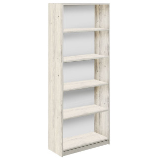 Стеллаж открытый "Кул-122" цв.Люкс Дуб крафт белый