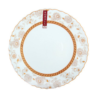 Тарелка плоская 24 см Корица