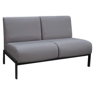 Диван "Сандра 2" (кзам СЕРЫЙ)