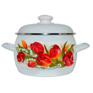 (С-4213АП2/4) Кастрюля "Ласковый май" 3,5 л