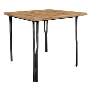 Стол Y-образн.каркас (800х800 столешница F) дуб вотан Стол Y-образн.каркас (800х800 столешница F) дуб вотан