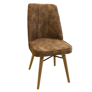 Стул VİZYON BROWN c прошивкой