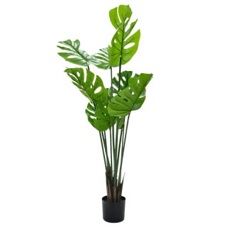 Искусственное растение-дерево "Монстера" 120 см 9lvs