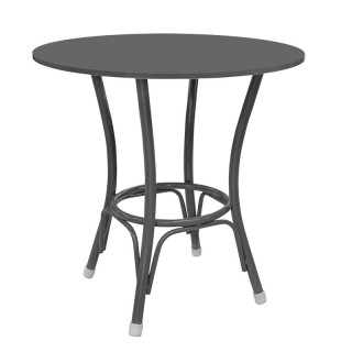 Стол Лавр (D-800 столешница 16 мм) Антрацит Стол Лавр (D-800 столешница 16 мм) Антрацит