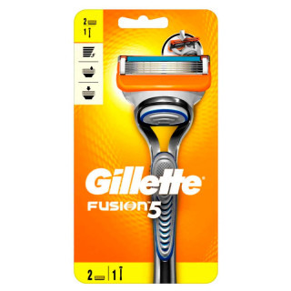 Бритва "GILLETTE FUSION" с 2 смен. кассетами