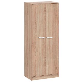 Шкаф для одежды КУЛ- 125/1 (Дуб сонома) (Торнадо)