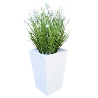 Искусственное растение-трава "Кошачий хвост" (92 см в квадратном горшке, 2200 г)