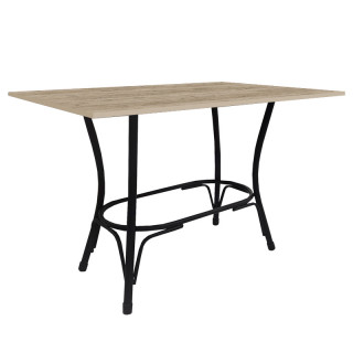 Стол Лавр (1200*800 столешница 16 мм цв.Люкс) дуб крафт серый Стол Лавр (1200*800 столешница 16 мм цв.Люкс) дуб крафт серый