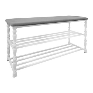 Подставка для обуви с мягким элементом (вальцованная труба) FIORE STEEL