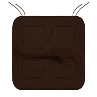 Мягкий элемент на табурет "Эвита" (коричневый)