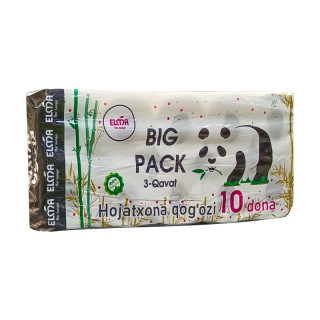 Туалетная бумага "Elma" Panda Big pack (10 шт)