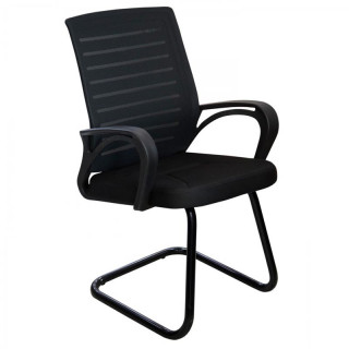 Кресло мод. МИ-6 (сид.ортопед) подл.209,черн.полозья черный