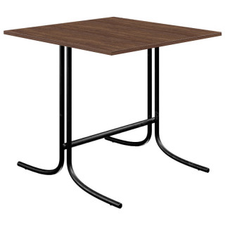 Стол L-образн.каркас (800х800 столешница 16 мм цв.Люкс) Морское дерево винтаж