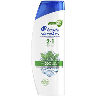 Шампунь и бальзам 2в1 Head&Shoulders против перхоти Ментол