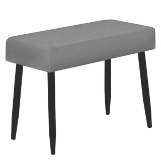 Пуфик "Тампа" 60х30 цв.каркас (кзам PU/гоб.stock) BINGO GREY