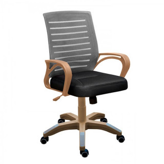 Кресло "МИ-6" (сид.ортопед) подл.209, крест.680 м/п, кол JL (серый)