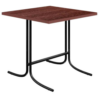 Стол L-образные ножки (F)шимо темный