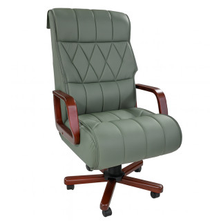 Кресло "Командор" (Премиум) гобелен МАХ оливковый