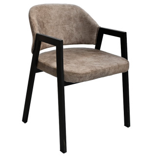 Стул Астра цв.каркас (кзам PU/гоб.stock (только Velutto, Goya, Noel)) гобелен светло-коричневый