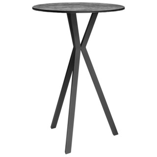 Стол барный Шуақ (D-700 столешница 16 мм цв.Люкс) Бетон тёмный