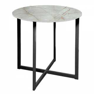 Стол "Йорк" (D-800 столешница 16 мм цв.Люкс) Каспий светлый Стол "Йорк" (D-800 столешница 16 мм цв.Люкс) Каспий светлый