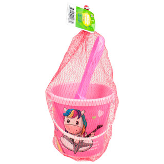 Набор №97 (ведро "Пони", ллопатка, 3 формочки) Арт. И-2818