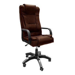 Кресло "Мажор Z" (гоб/кзам, подл.пл.Сенатор с м.эл., крест.пл.d 680, ДДС, кол JL) кзам7 коричневый